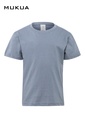 Koszulka z krótkim rękawem dla dzieci MELBOURNE KIDS MK175CV - BLUE FOG 509