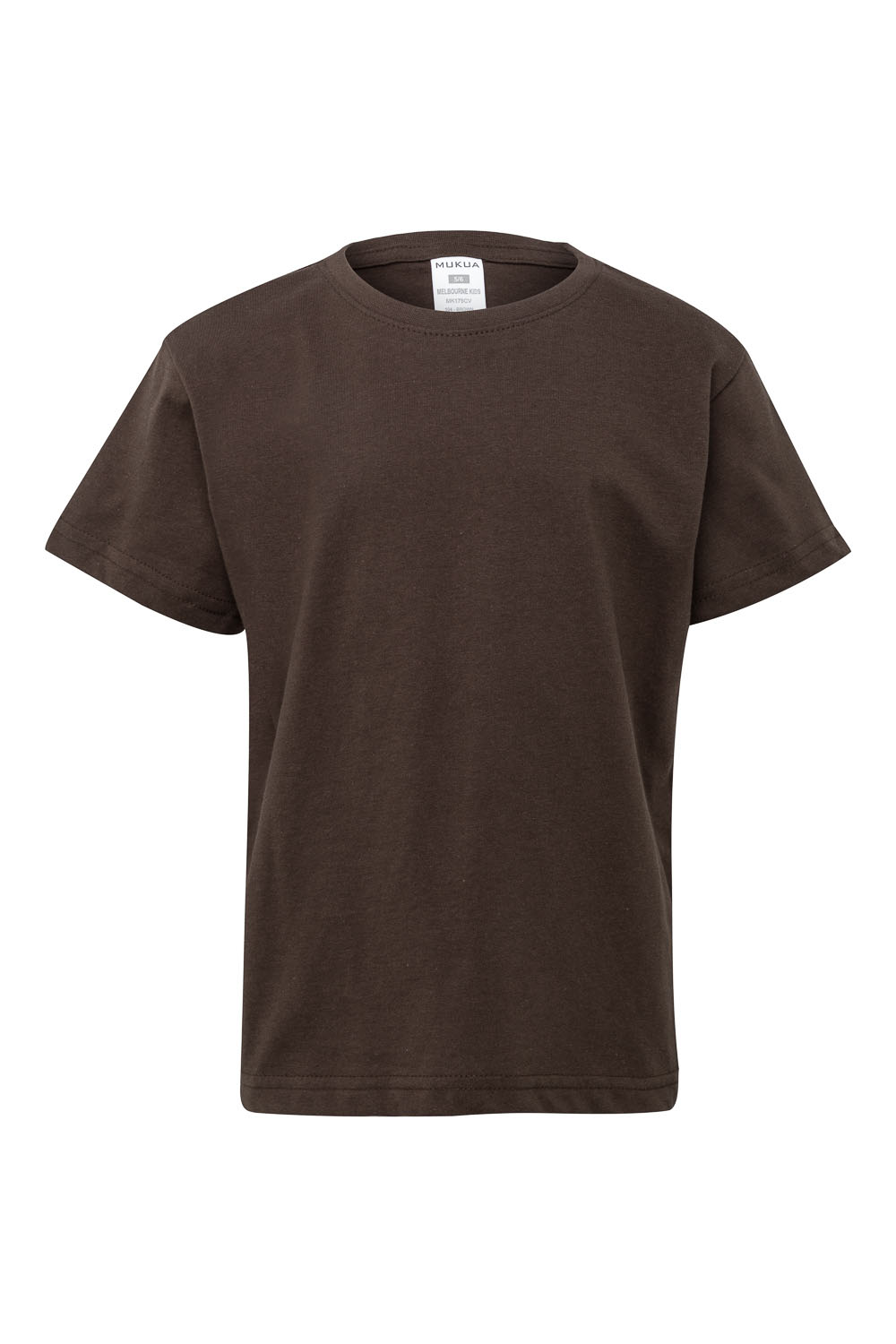 Koszulka z krótkim rękawem dla dzieci MELBOURNE KIDS MK175CV - BROWN 104