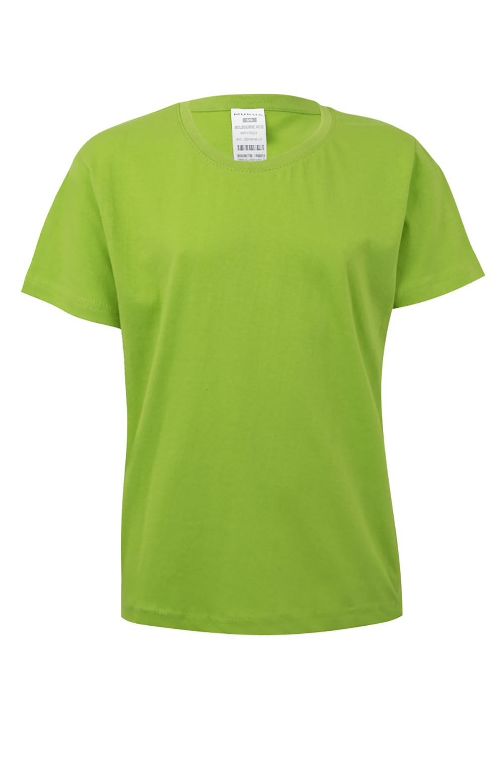Koszulka z krótkim rękawem dla dzieci MELBOURNE KIDS MK175CV - LIME 604