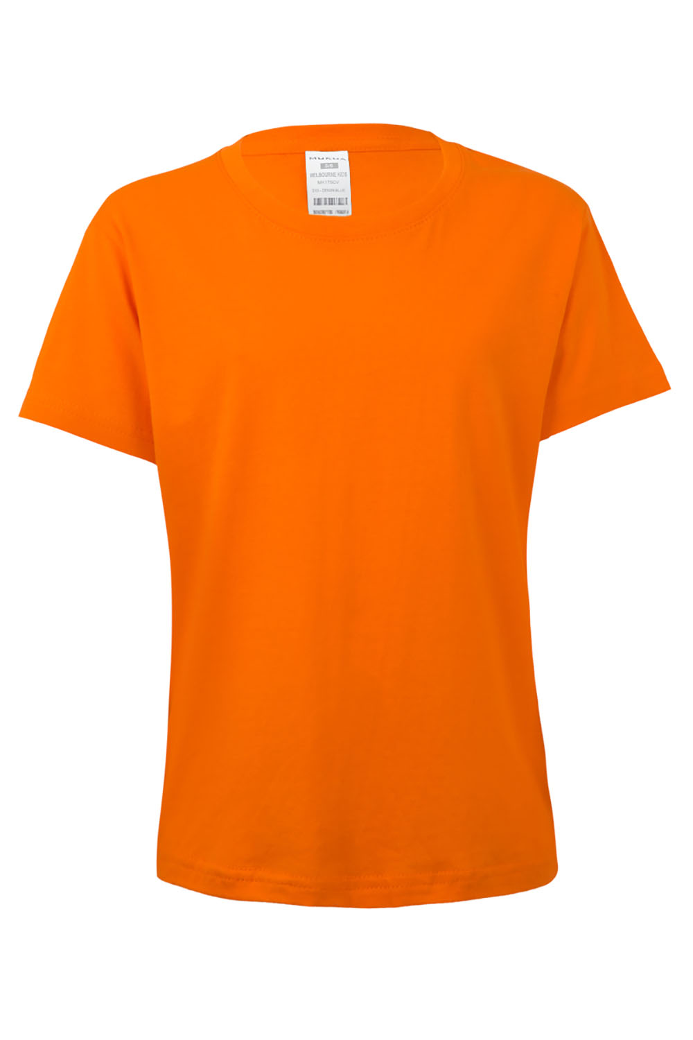 Koszulka z krótkim rękawem dla dzieci MELBOURNE KIDS MK175CV - ORANGE 301