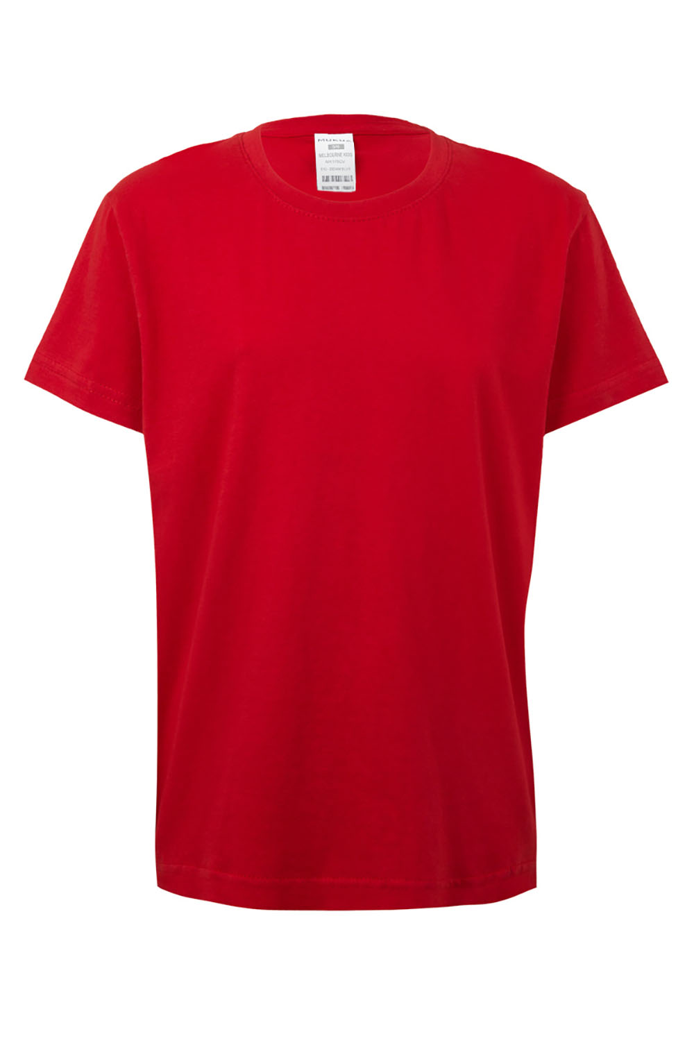 Koszulka z krótkim rękawem dla dzieci MELBOURNE KIDS MK175CV - RED 400