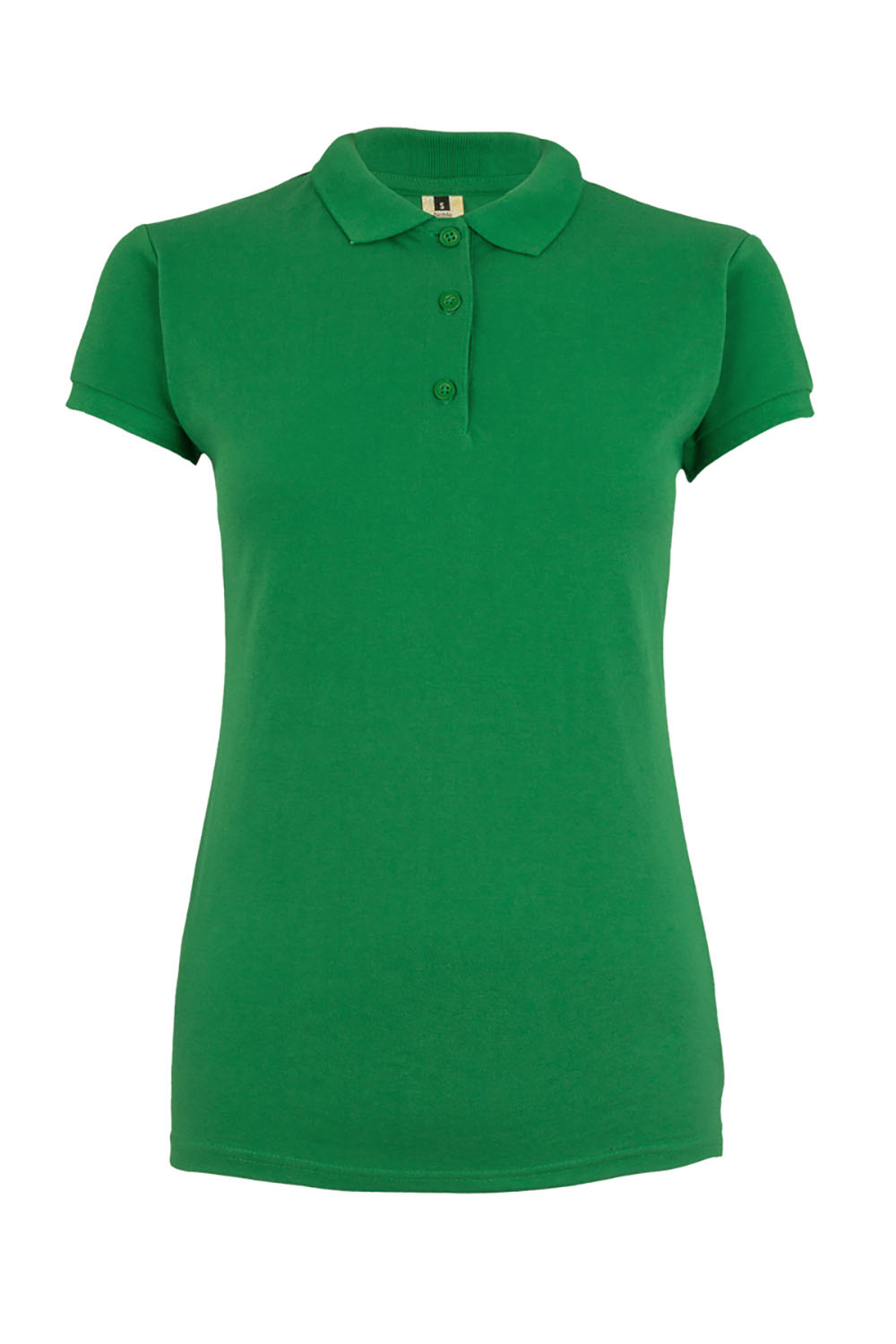 Koszulka polo z krótkim rękawem damska NOBBY MK214CV - REAL GREEN 605