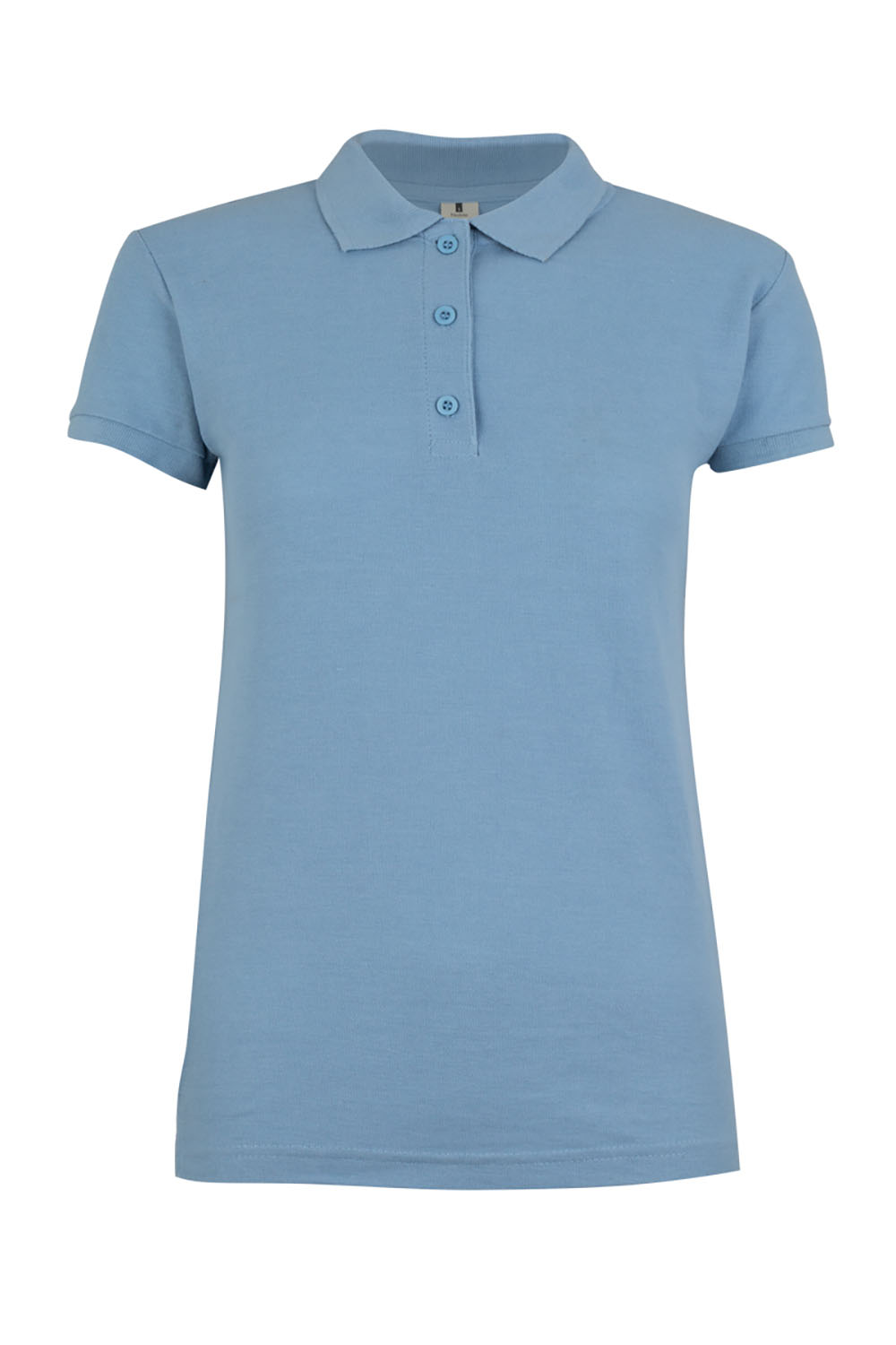 Koszulka polo z krótkim rękawem damska NOBBY MK214CV - SKY BLUE 501