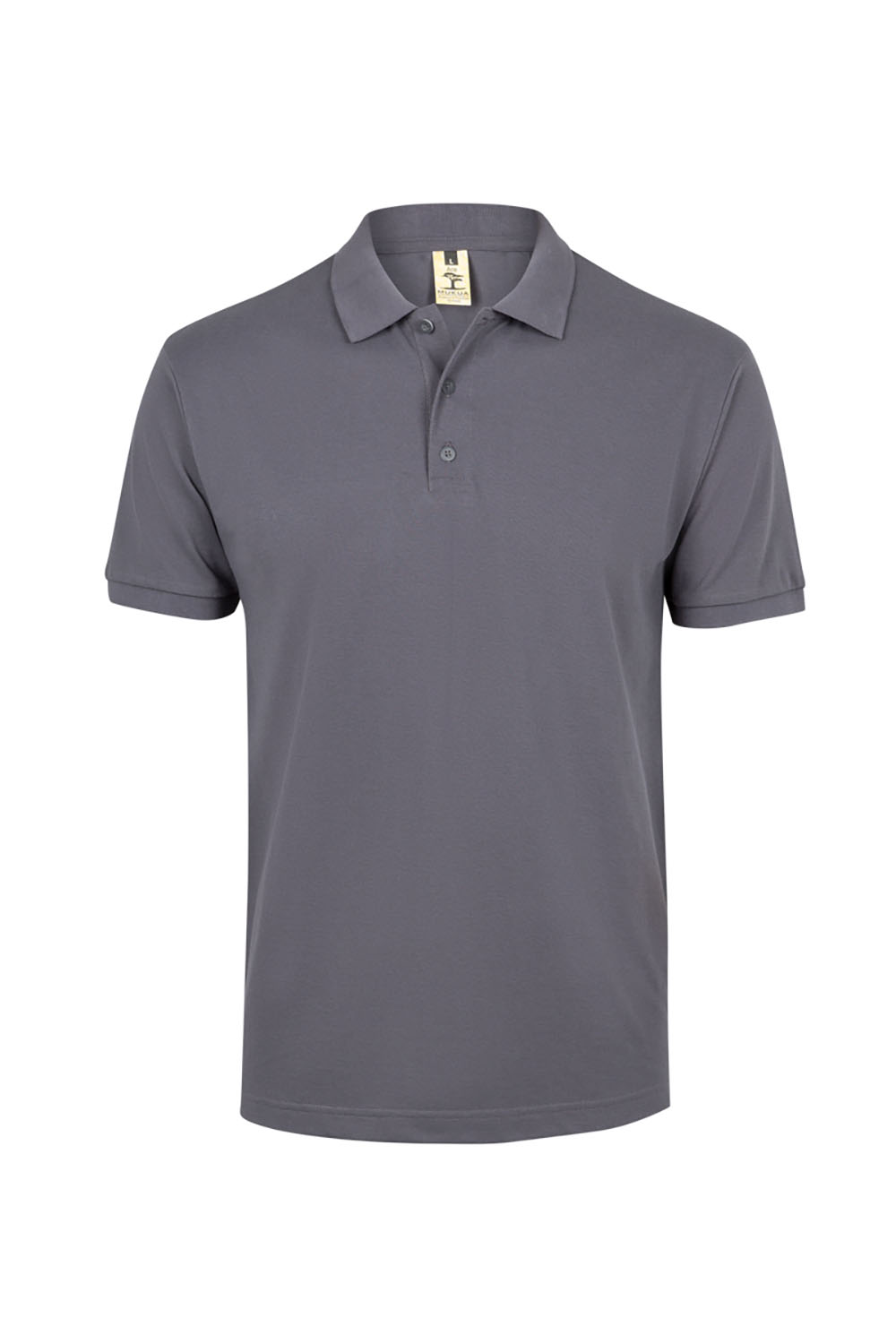 Koszulka polo z krótkim rękawem unisex GIBSON MK215CV - DARK GREY 201