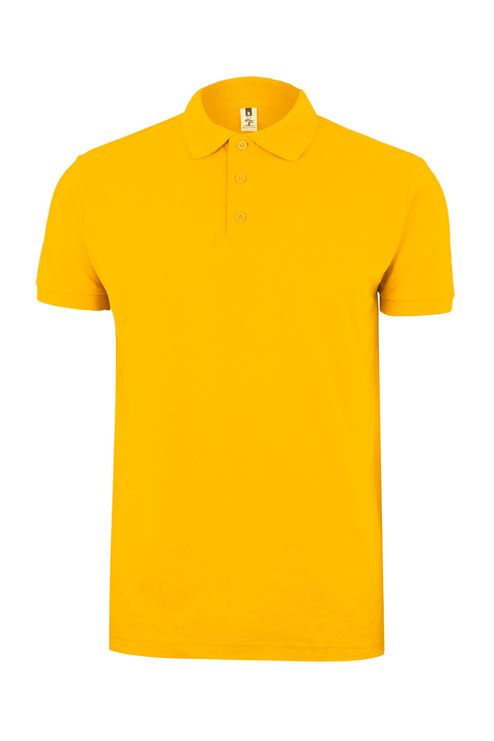 Koszulka polo z krótkim rękawem unisex GIBSON MK215CV - GOLD 305