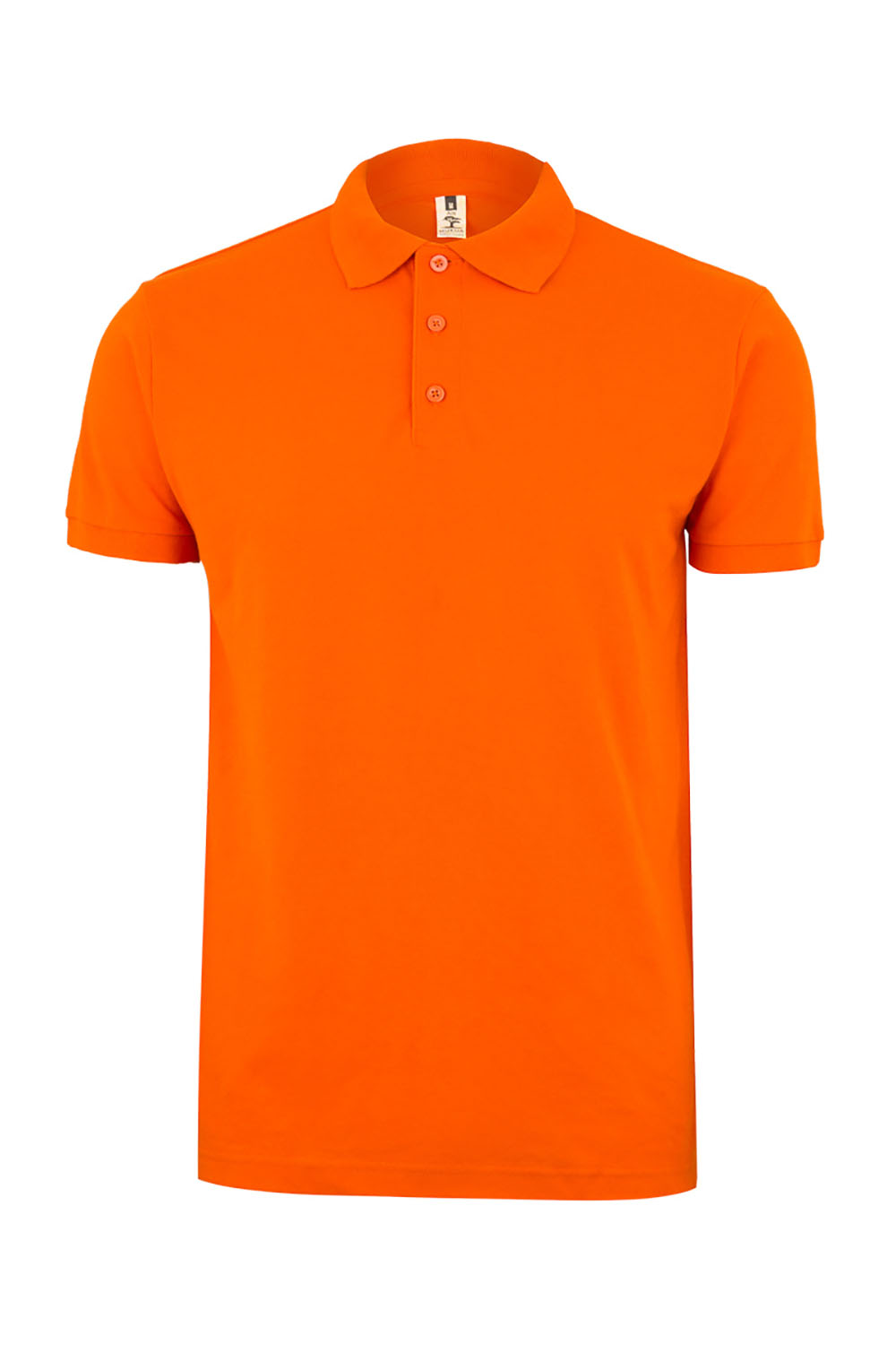 Koszulka polo z krótkim rękawem unisex GIBSON MK215CV - ORANGE 301