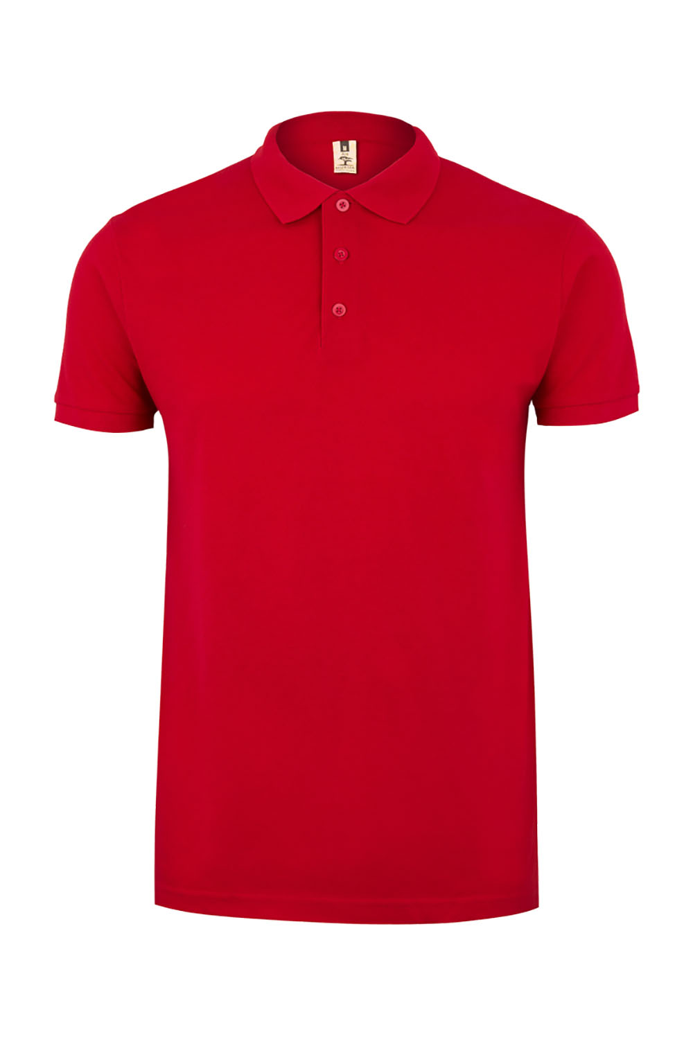 Koszulka polo z krótkim rękawem unisex GIBSON MK215CV - RED 400