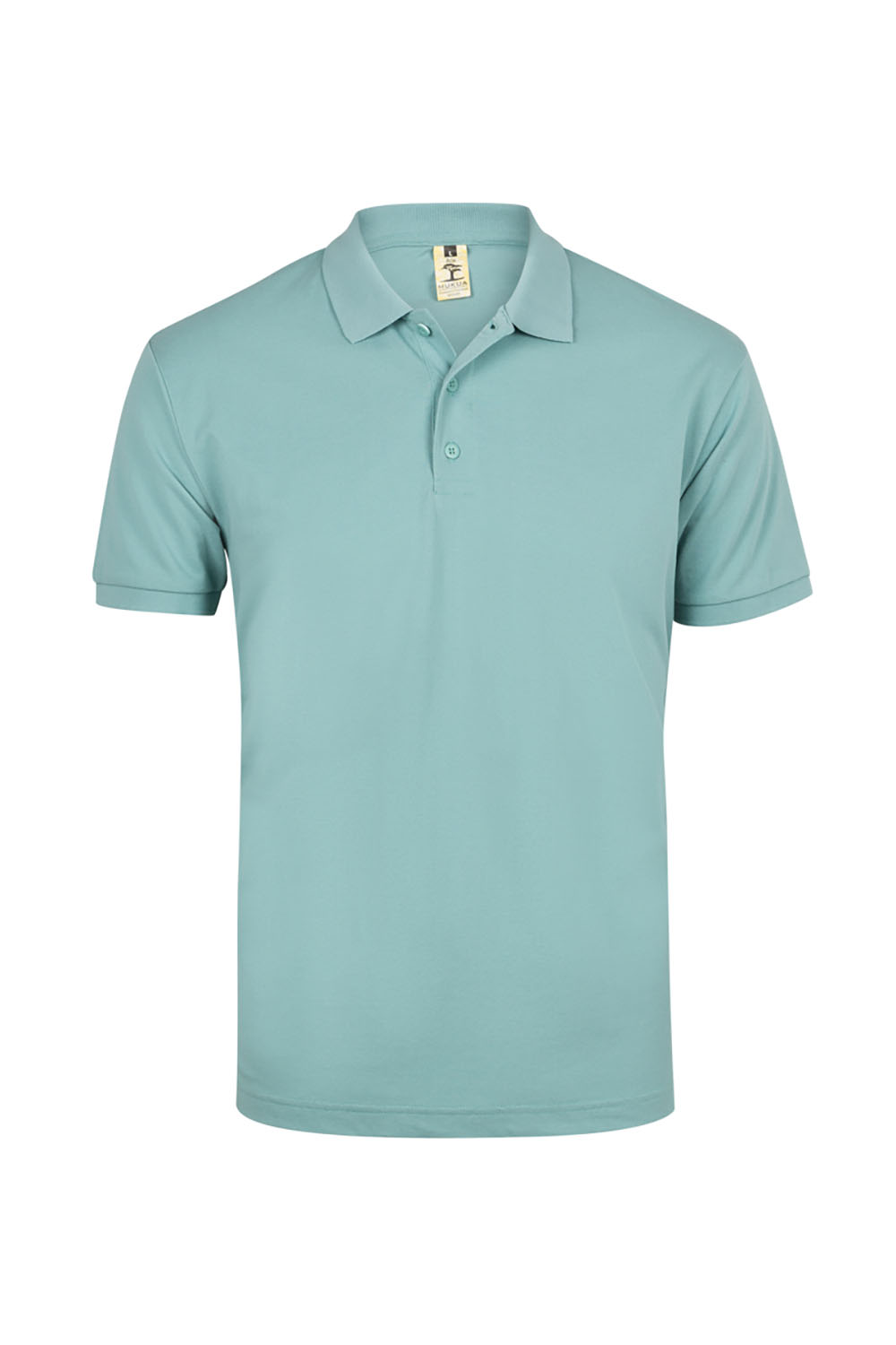 Koszulka polo z krótkim rękawem unisex GIBSON MK215CV - SAGE 613