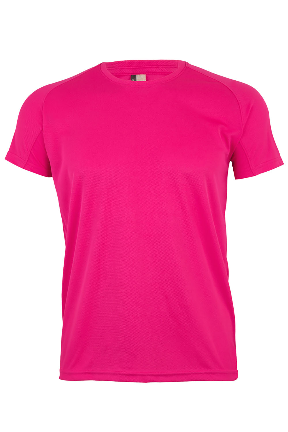 Koszulka z krótkim rękawem unisex TECH MK520V - FLUOR PINK 408