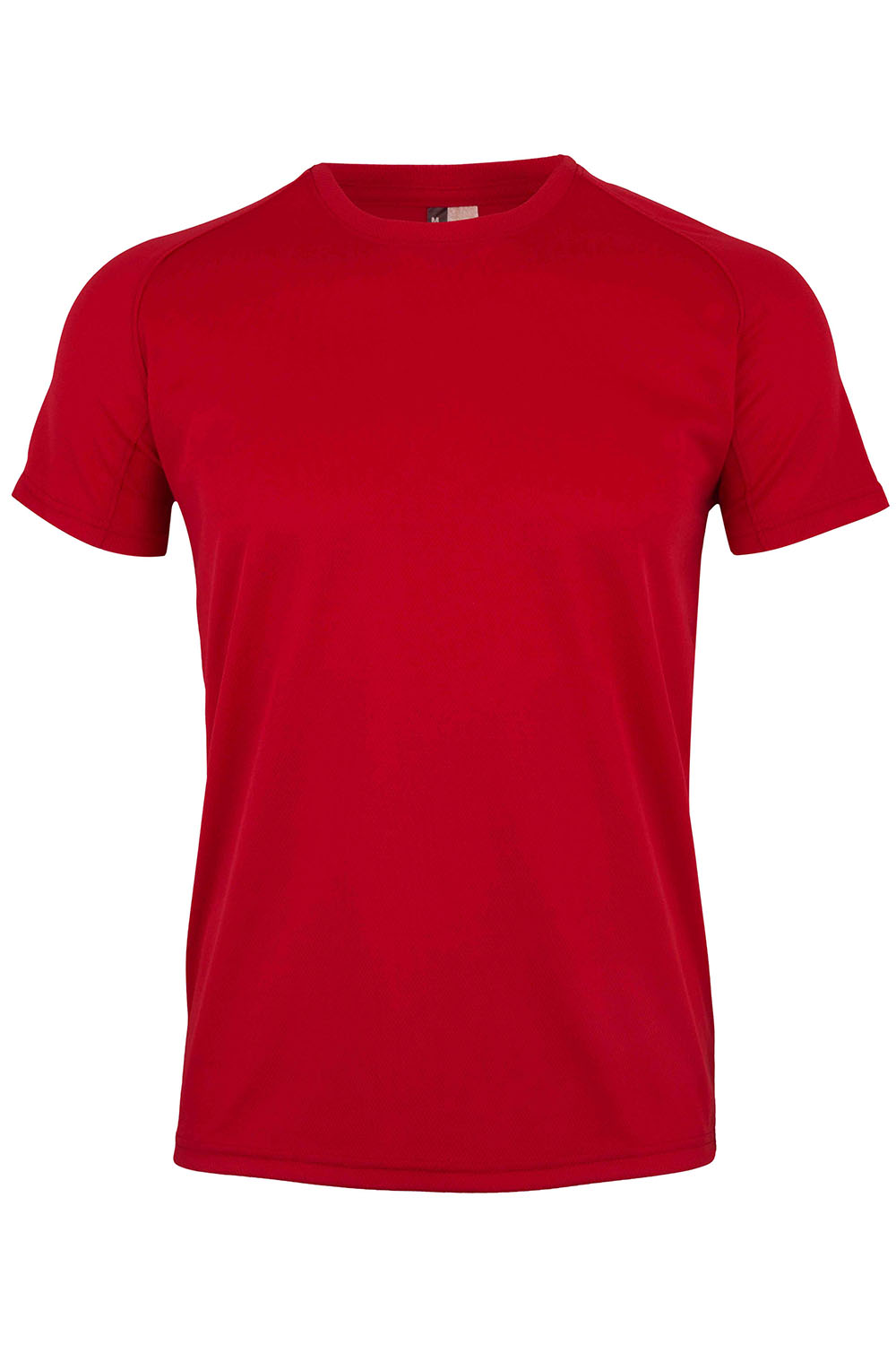 Koszulka z krótkim rękawem unisex TECH MK520V - RED 400