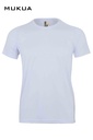 Koszulka z krótkim rękawem unisex TECH MK520V - WHITE 100