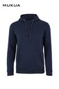 Bluza z kapturem unisex SIDNEY MK605V - NAVY 500