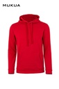 Bluza z kapturem unisex SIDNEY MK605V - RED 400