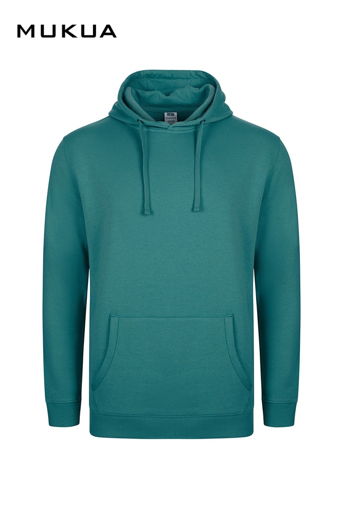 Bluza z kapturem unisex SIDNEY MK605V - TEAL 614