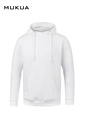 Bluza z kapturem unisex SIDNEY MK605V - WHITE 100
