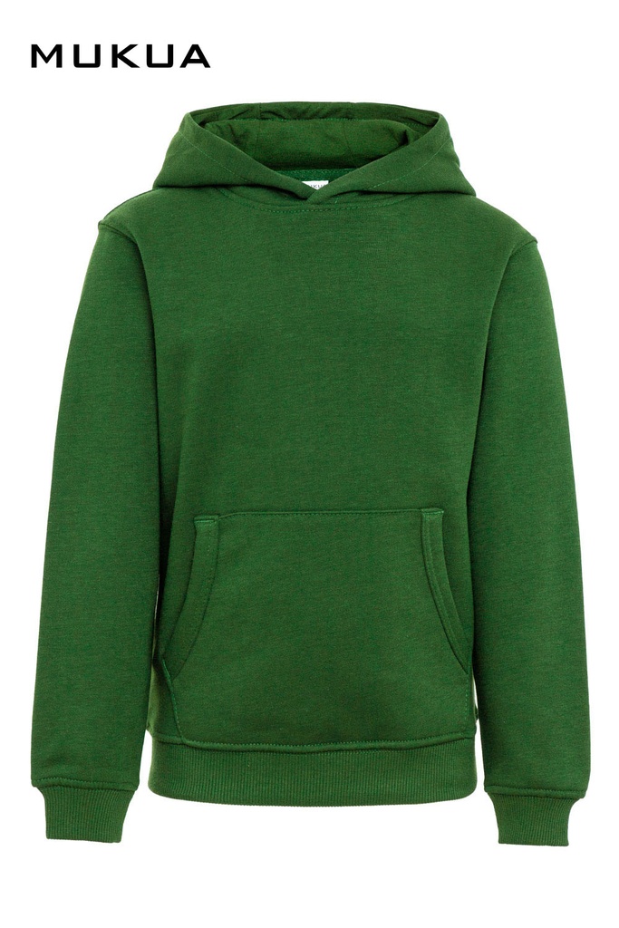 Bluza z kapturem dla dzieci SIDNEY KIDS MK606V - BOTTLE GREEN 602