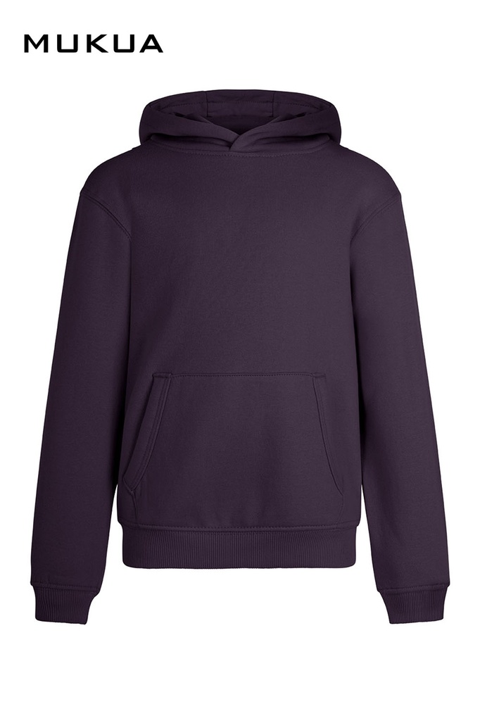 Bluza z kapturem dla dzieci SIDNEY KIDS MK606V - DARK PLUM 531