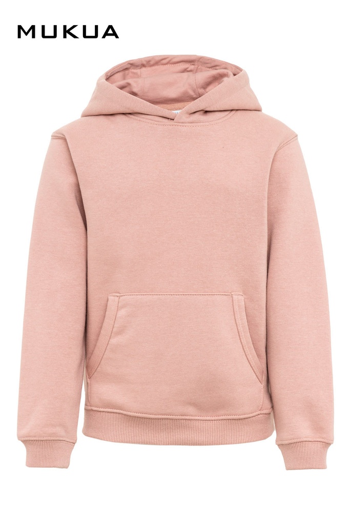 Bluza z kapturem dla dzieci SIDNEY KIDS MK606V - PALE ROSE 410