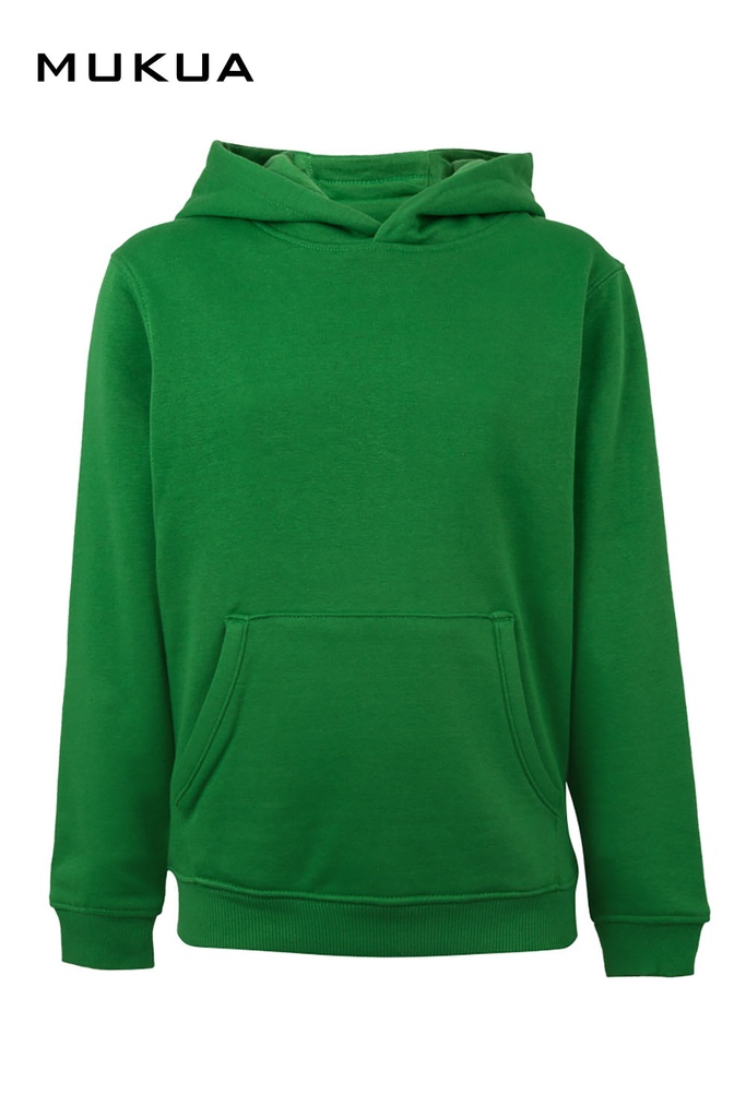 Bluza z kapturem dla dzieci SIDNEY KIDS MK606V - REAL GREEN 605