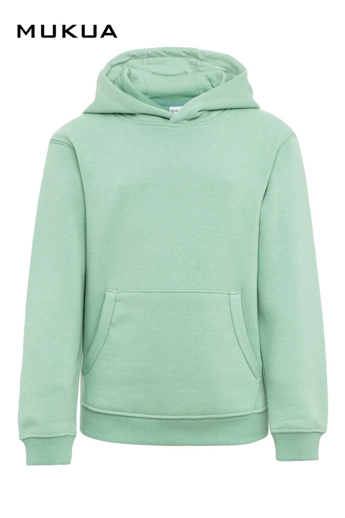 Bluza z kapturem dla dzieci SIDNEY KIDS MK606V - SAGE 613