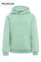 Bluza z kapturem dla dzieci SIDNEY KIDS MK606V - SAGE 613
