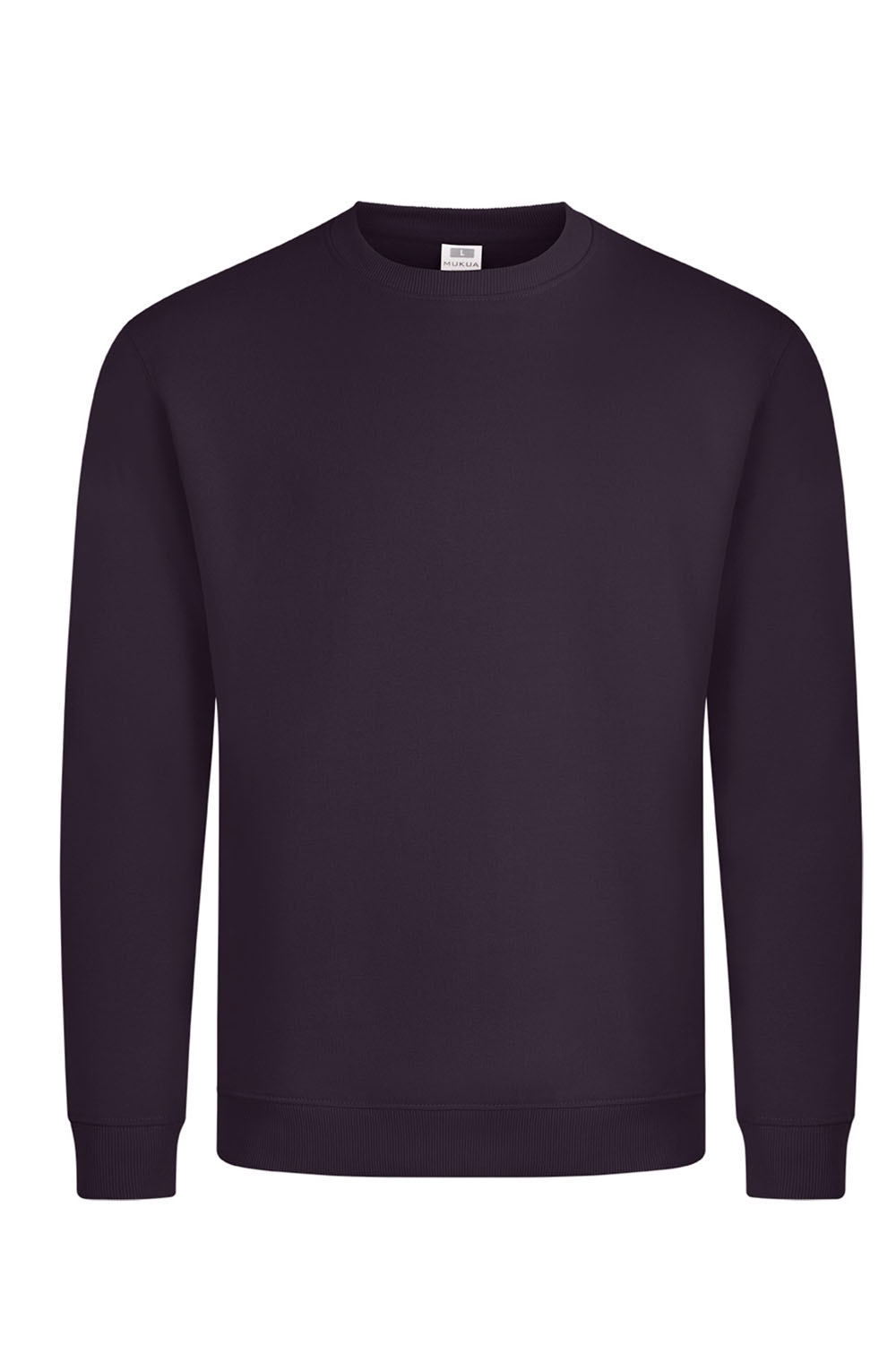 Bluza z okrągłym dekoltem unisex AVALON MK620V - DARK PLUM 531