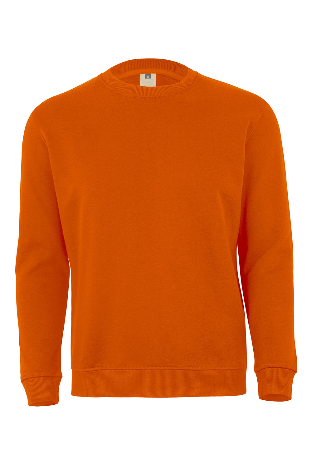 Bluza z okrągłym dekoltem unisex AVALON MK620V - ORANGE 301