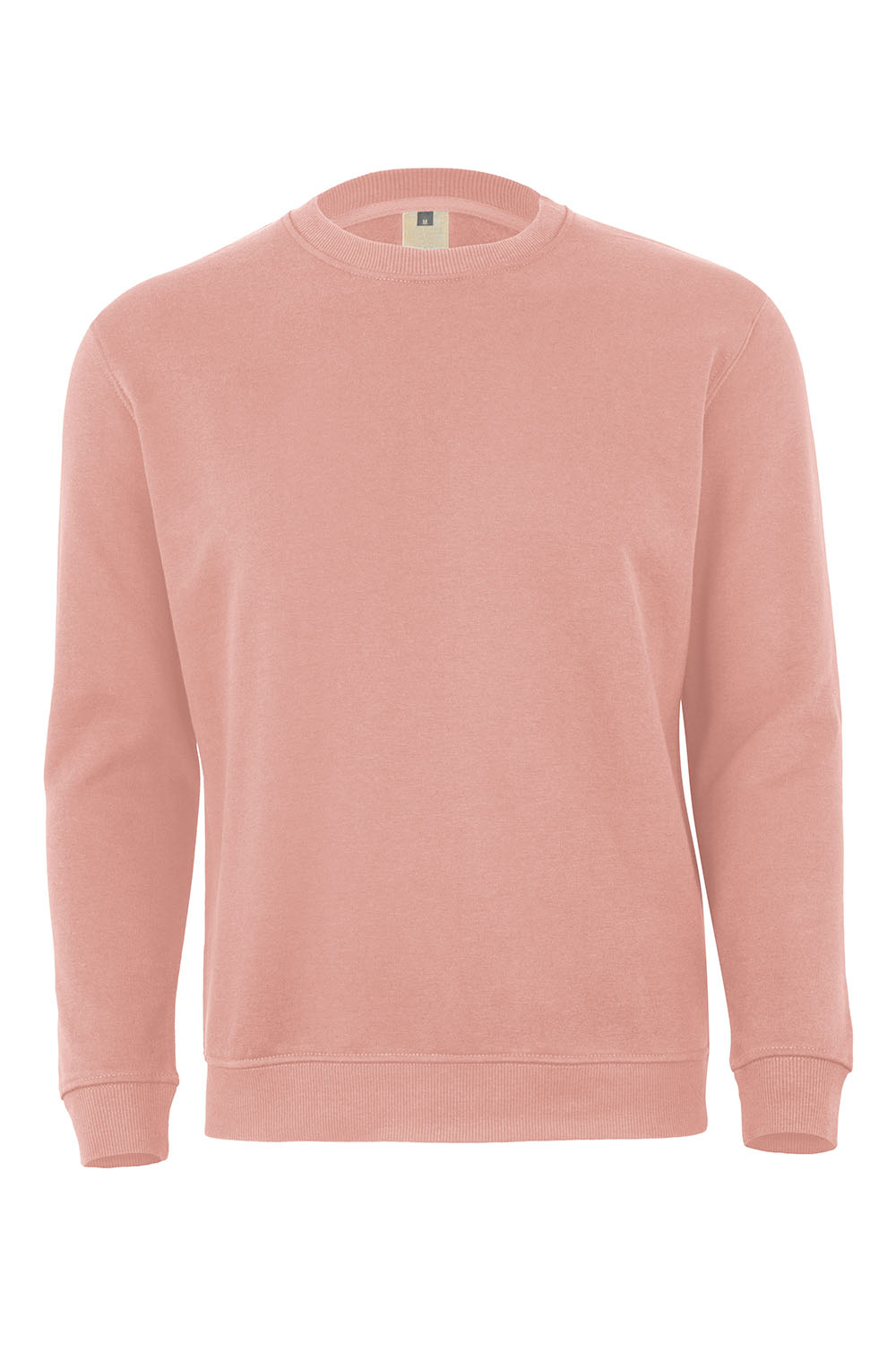 Bluza z okrągłym dekoltem unisex AVALON MK620V - PALE ROSE 410