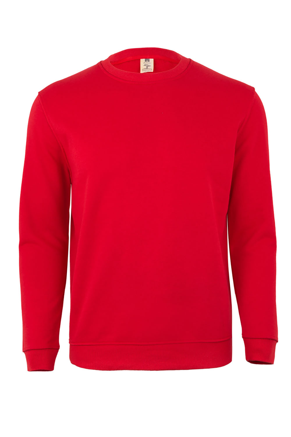 Bluza z okrągłym dekoltem unisex AVALON MK620V - RED 400