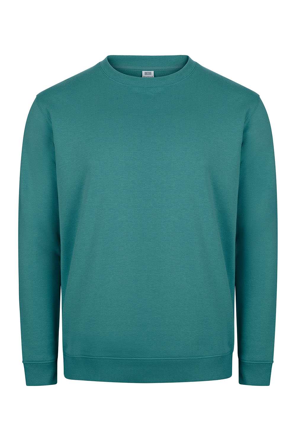 Bluza z okrągłym dekoltem unisex AVALON MK620V - TEAL 614