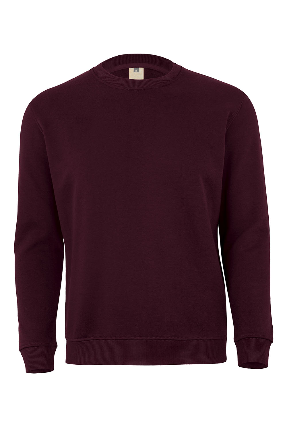 Bluza z okrągłym dekoltem unisex AVALON MK620V - WINE 403
