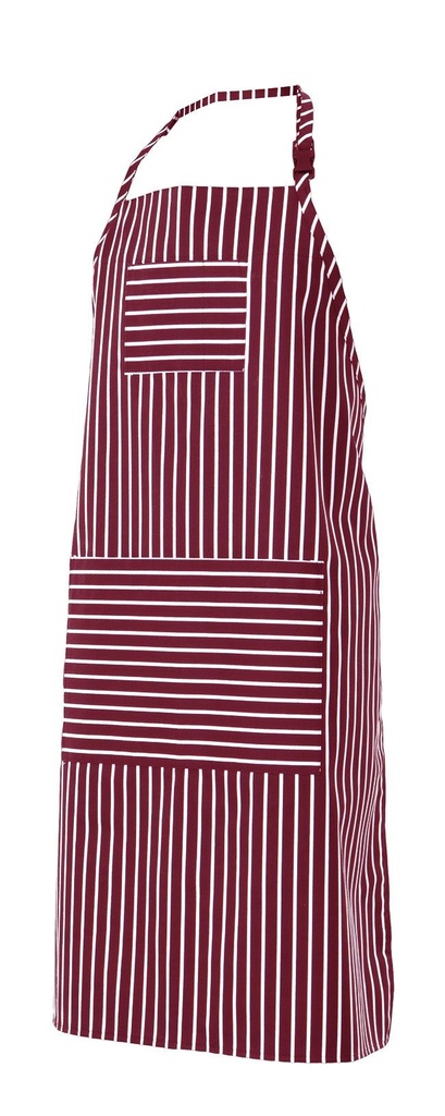 Fartuch PIMENTON - MAROON STRIPES 51