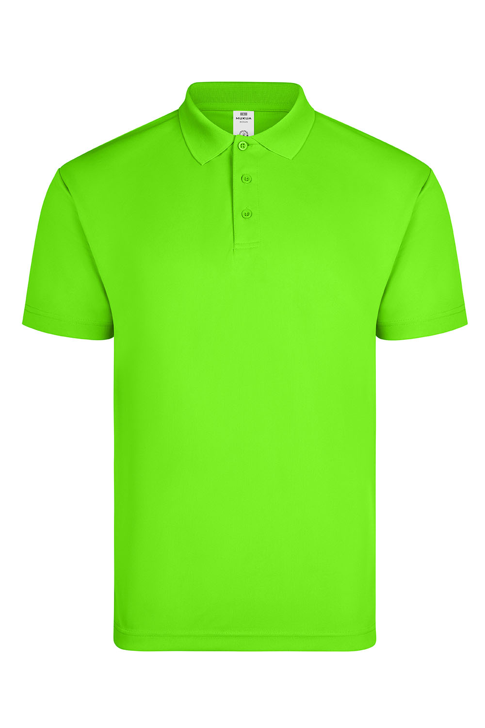 Koszulka polo z krótkim rękawem unisex BOGAN PS160U - FLUOR LIME 610