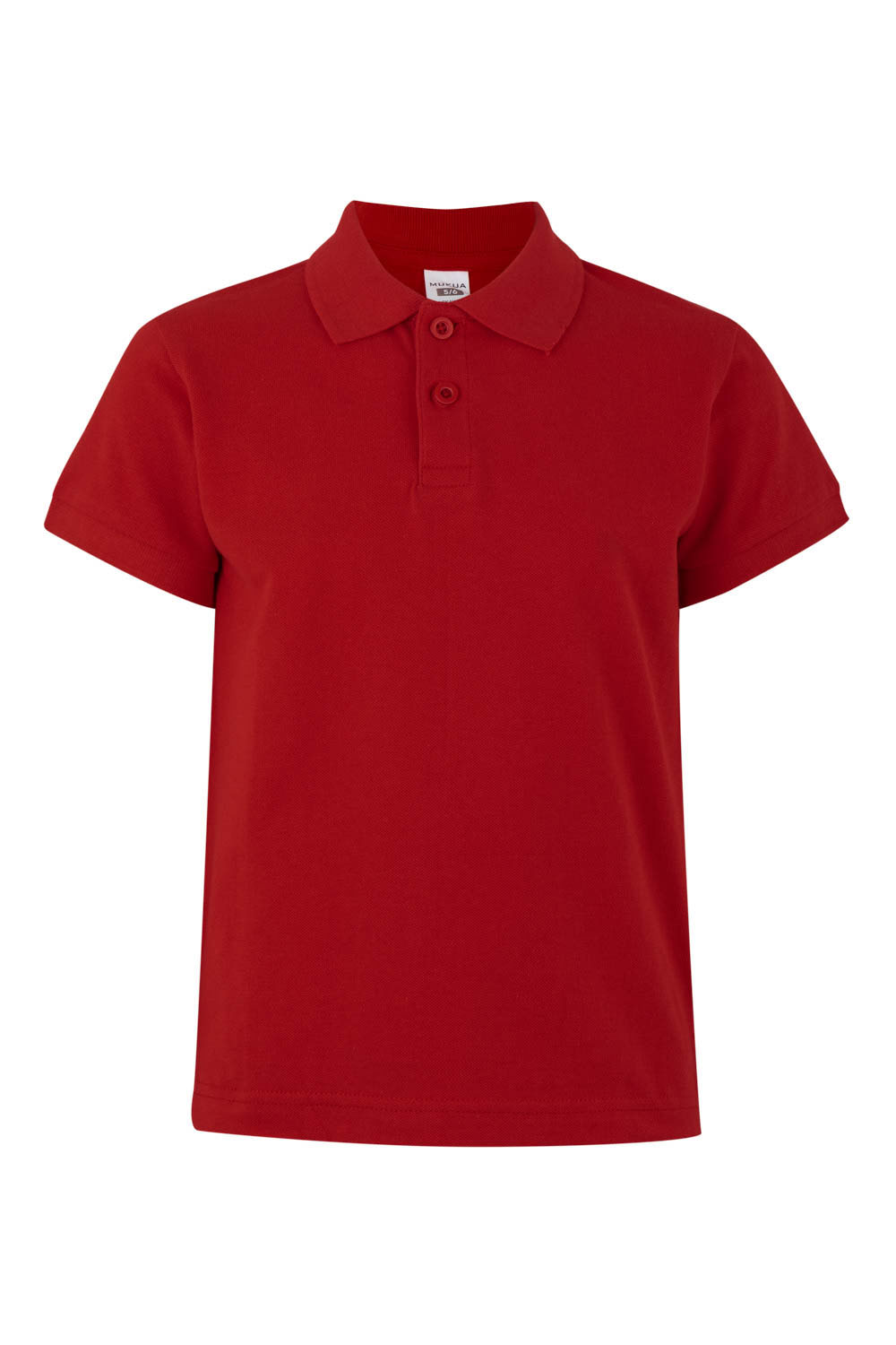 Koszulka polo z krótkim rękawem dla dzieci MACKAY KIDS PS200KC - RED 400