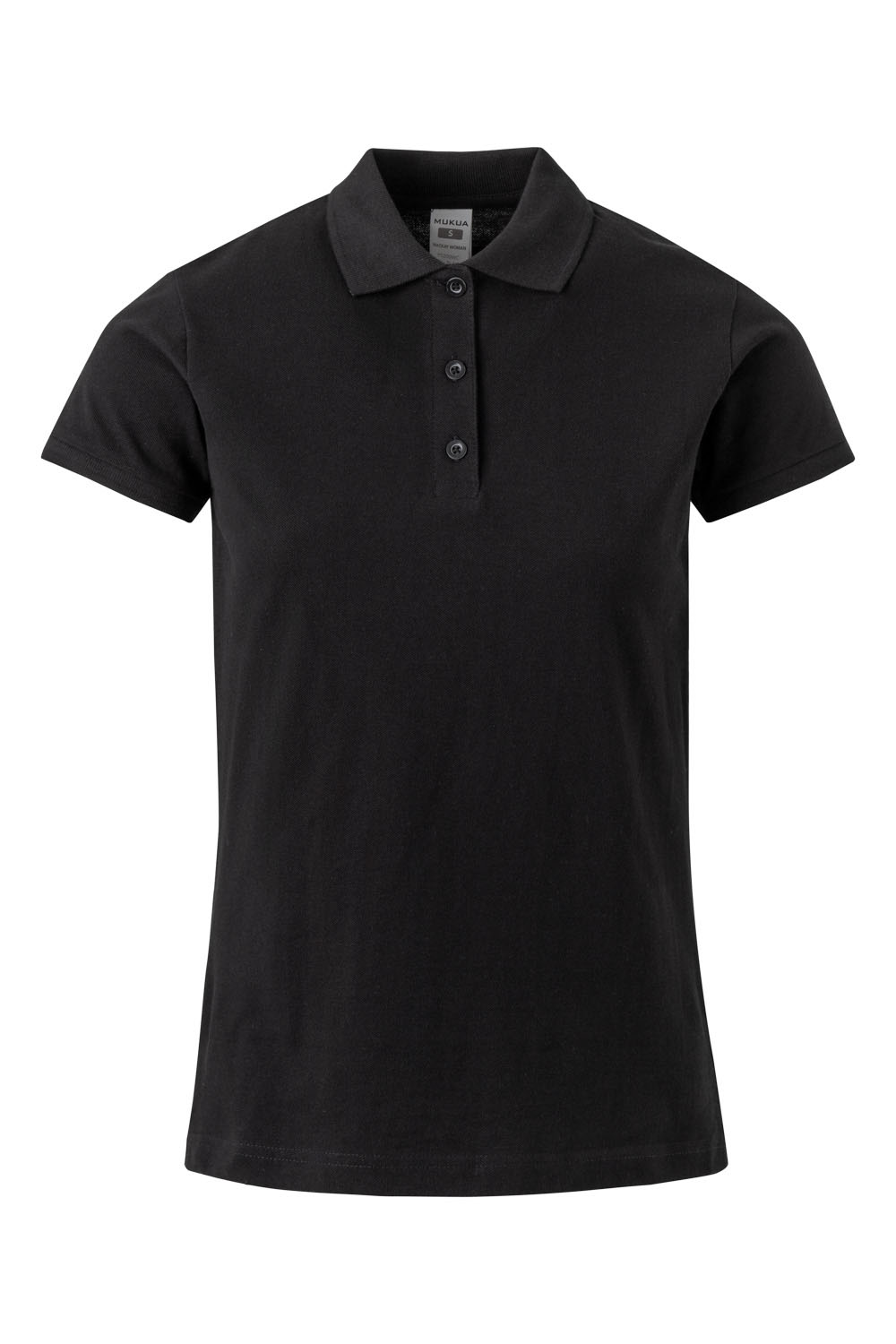 Koszulka polo z krótkim rękawem damska MACKAY WOMAN PS200WC - BLACK 200