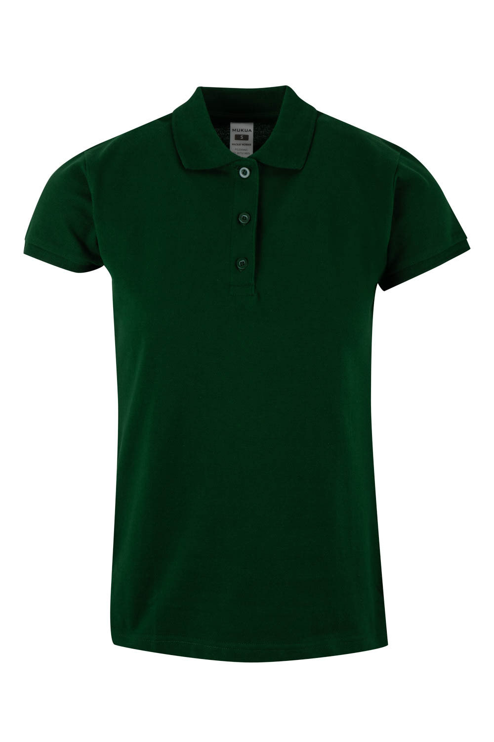 Koszulka polo z krótkim rękawem damska MACKAY WOMAN PS200WC - BOTTLE GREEN 602