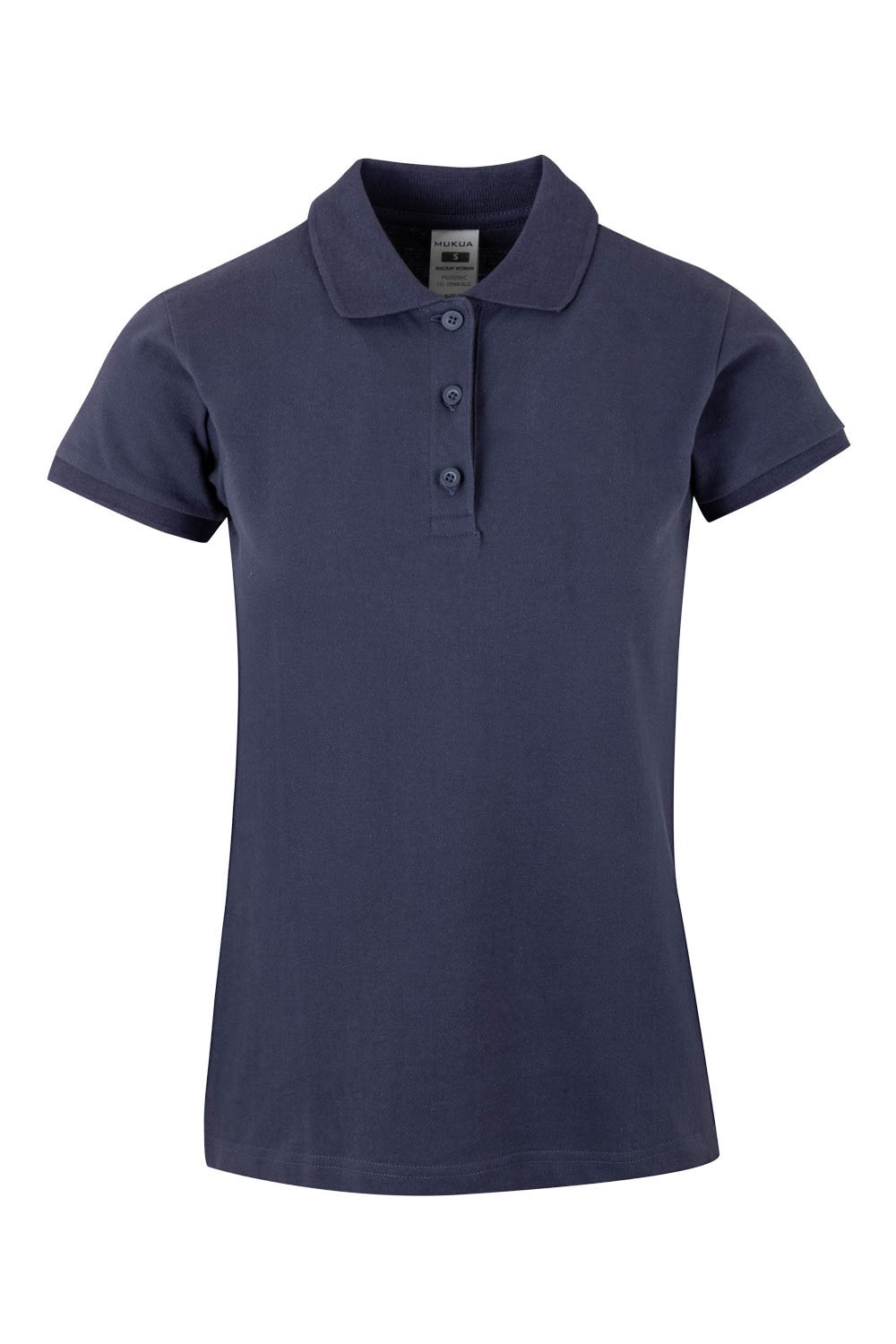 Koszulka polo z krótkim rękawem damska MACKAY WOMAN PS200WC - DENIM BLUE 510