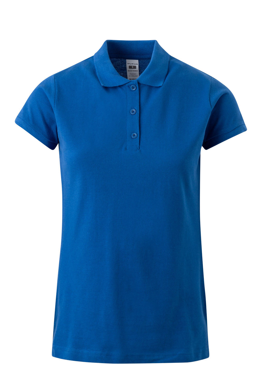 Koszulka polo z krótkim rękawem damska MACKAY WOMAN PS200WC - ROYAL BLUE 502