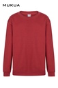 Bluza z okrągłym dekoltem dla dzieci AVALON KIDS SC270K - CRIMSON 415