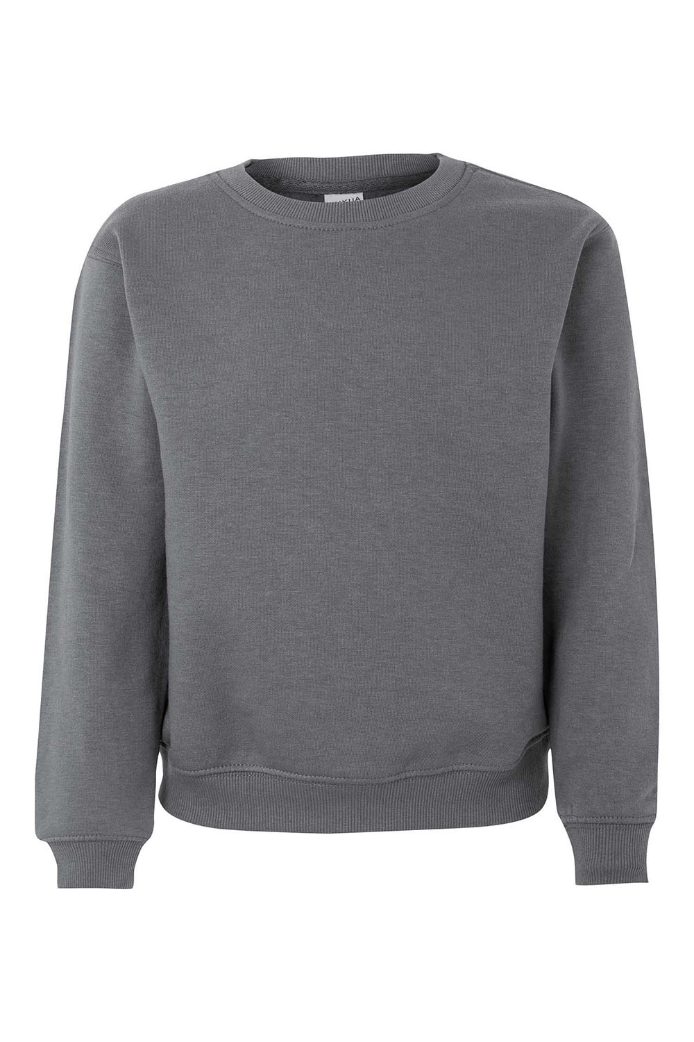Bluza z okrągłym dekoltem dla dzieci AVALON KIDS SC270K - DARK GREY 201