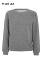 Bluza z okrągłym dekoltem dla dzieci AVALON KIDS SC270K - HEATHER GREY 202