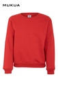 Bluza z okrągłym dekoltem dla dzieci AVALON KIDS SC270K - RED 400
