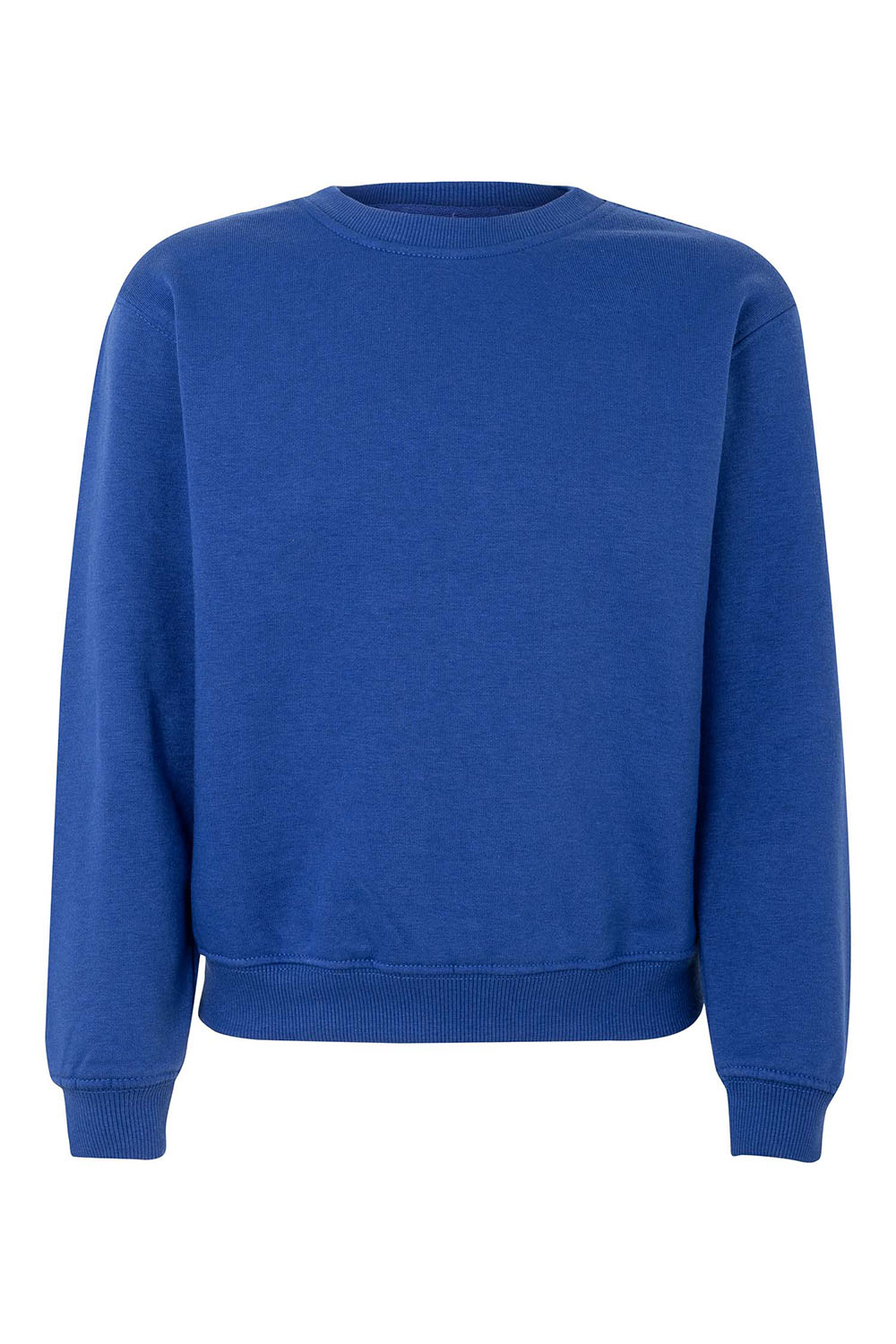 Bluza z okrągłym dekoltem dla dzieci AVALON KIDS SC270K - ROYAL BLUE 502