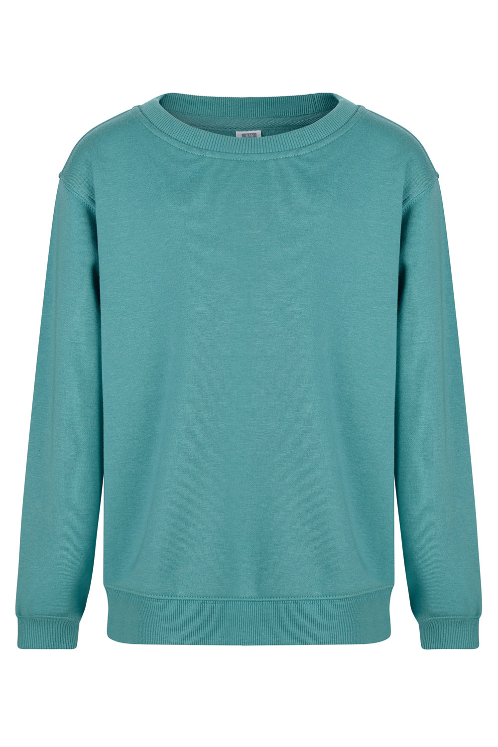 Bluza z okrągłym dekoltem dla dzieci AVALON KIDS SC270K - TEAL 614