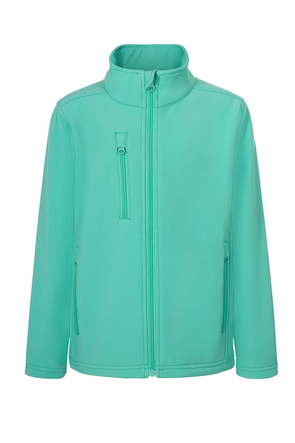 Kurtka softshell dla dzieci RICHMOND KIDS SSZ280K - SEAFOAM GREEN 615