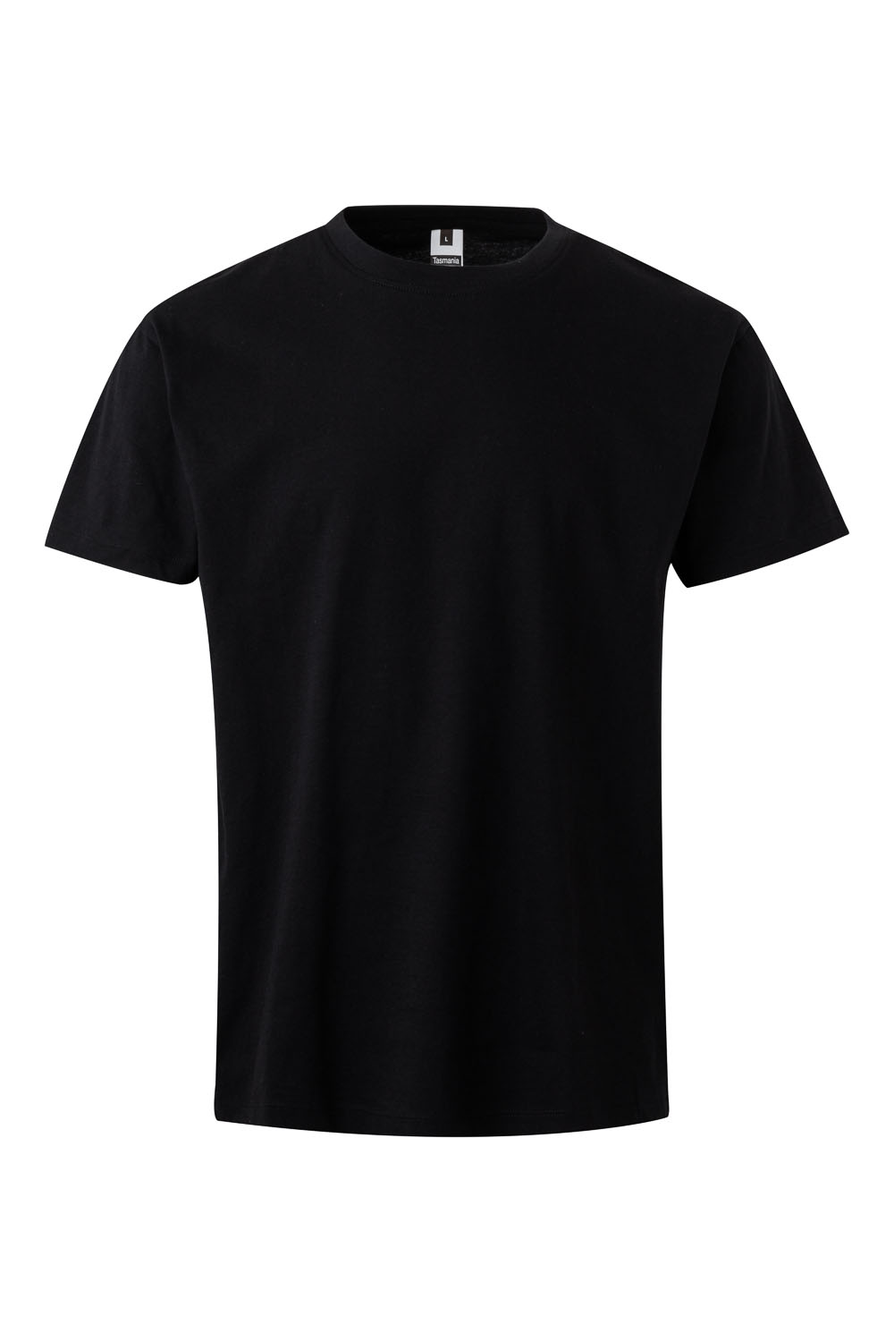 Koszulka z krótkim rękawem unisex TASMANIA TS150UC - BLACK 200