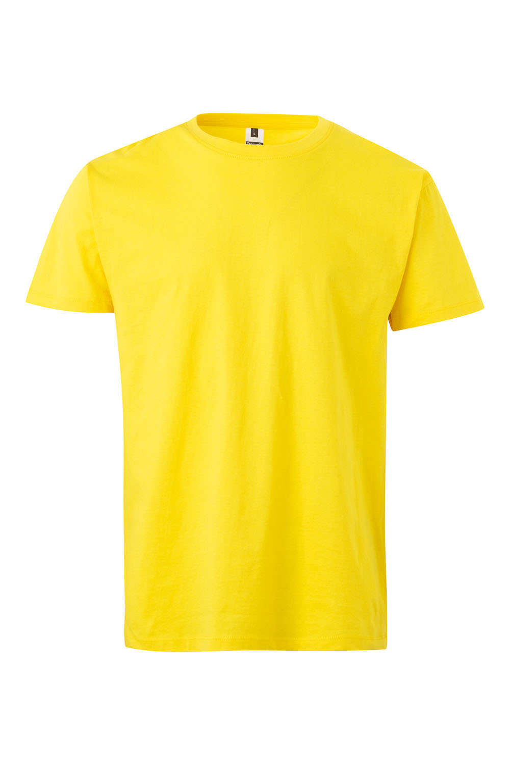 Koszulka z krótkim rękawem unisex TASMANIA TS150UC - YELLOW 300