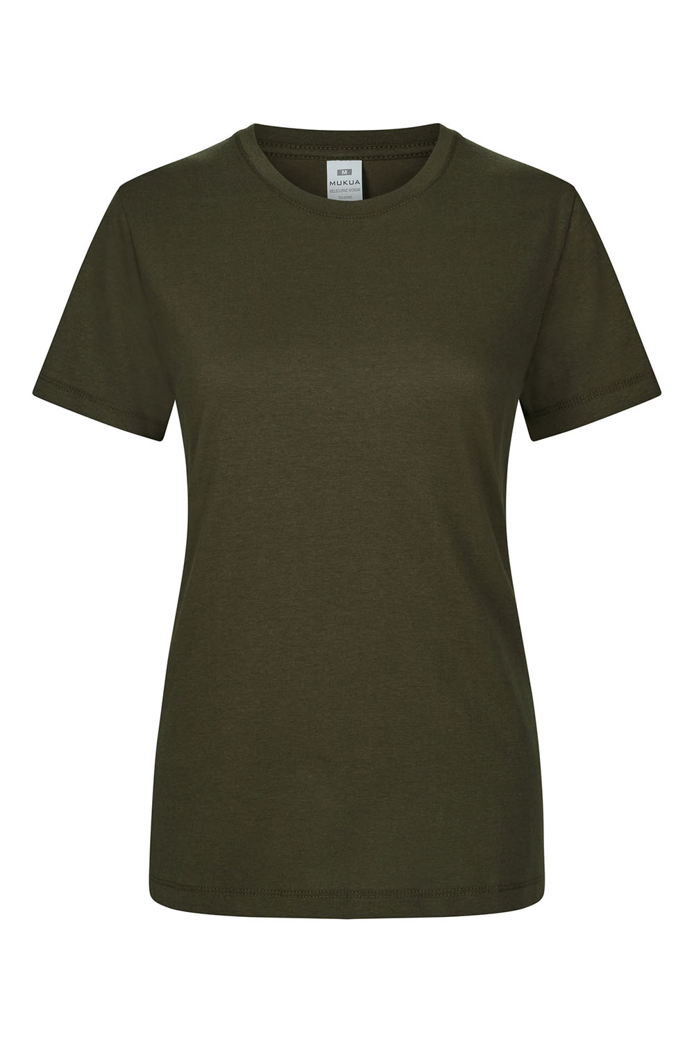 Koszulka z krótkim rękawem damska MELBOURNE WOMAN TS155WC - KHAKI GREEN 601