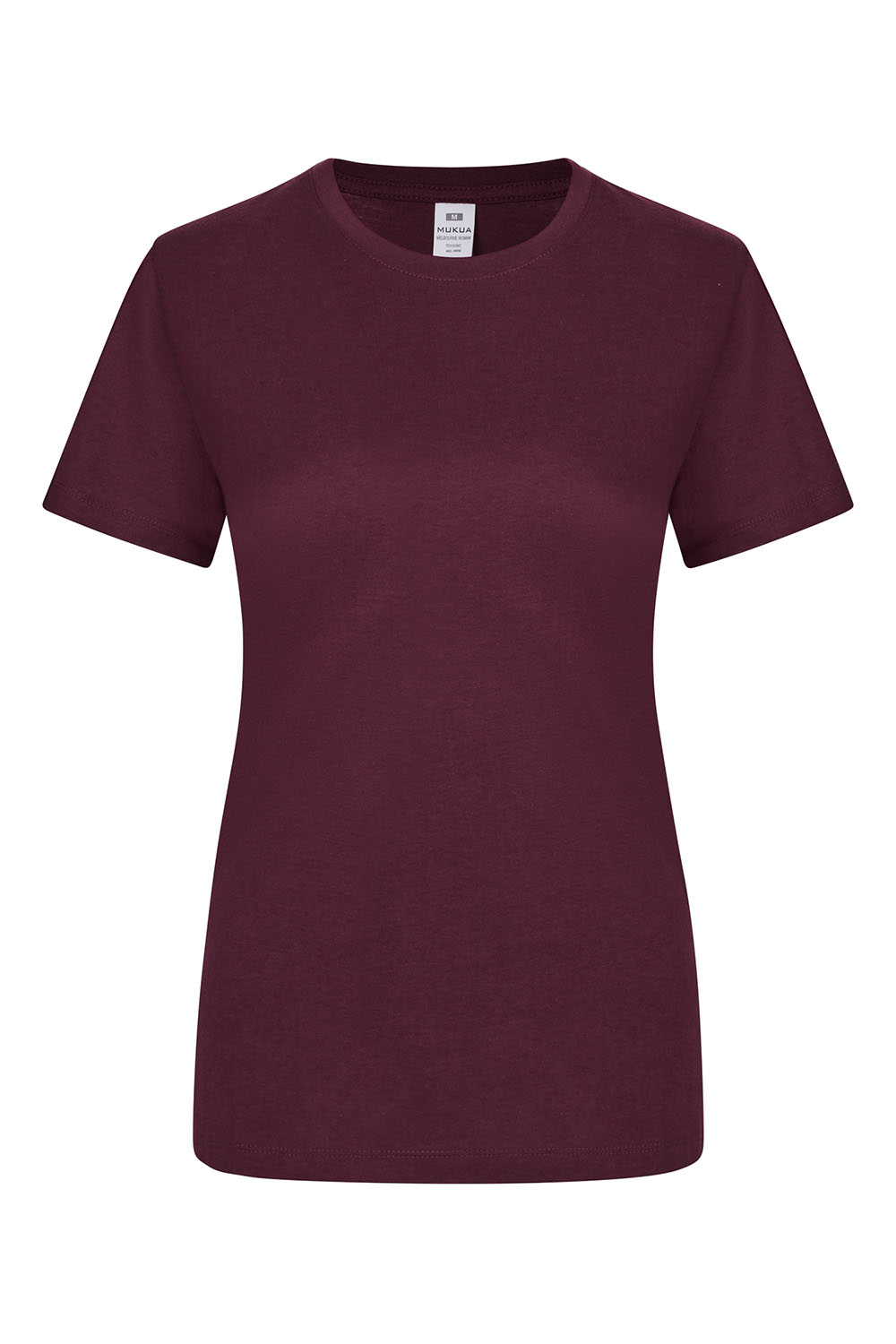 Koszulka z krótkim rękawem damska MELBOURNE WOMAN TS155WC - WINE 403