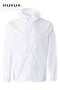 Kurtka przeciwwiatrowa unisex STOCKTON WZ60U - WHITE 100